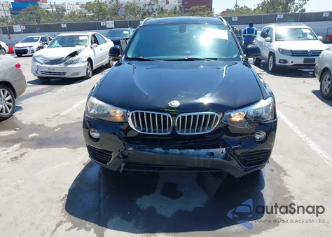 2017 BMW X3 xDrive28I из США, поврежденный, VIN 5UXWX9C50H0D98972